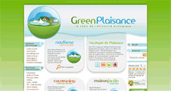 Desktop Screenshot of green-plaisance.com